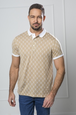 BJaquard galléros póló