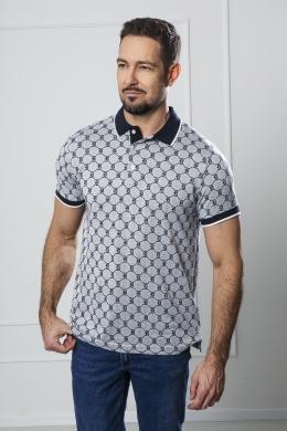 BJaquard galléros póló